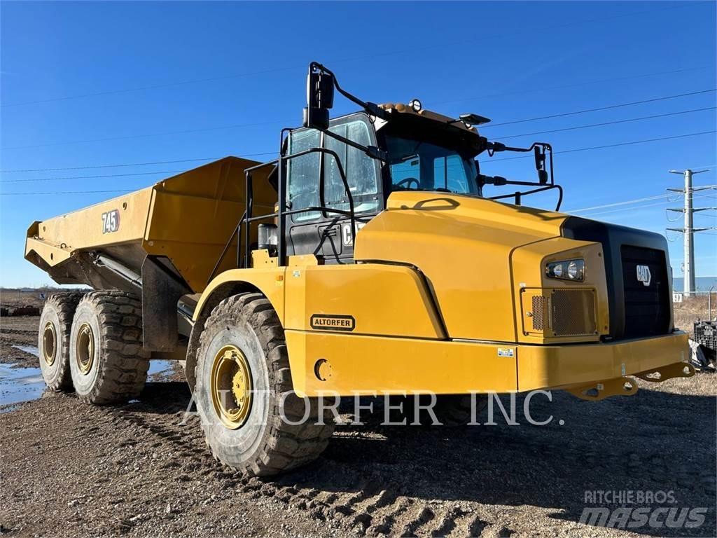 CAT 745-04 Dumper - Knickgelenk