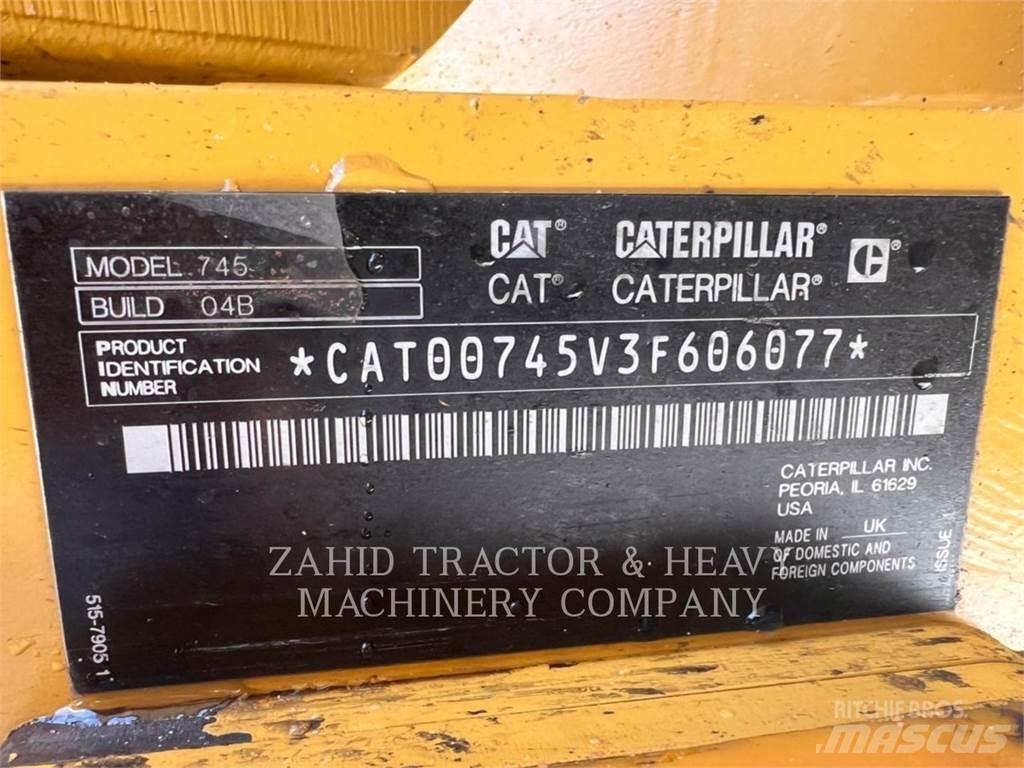 CAT 745-04LRC Dumper - Knickgelenk