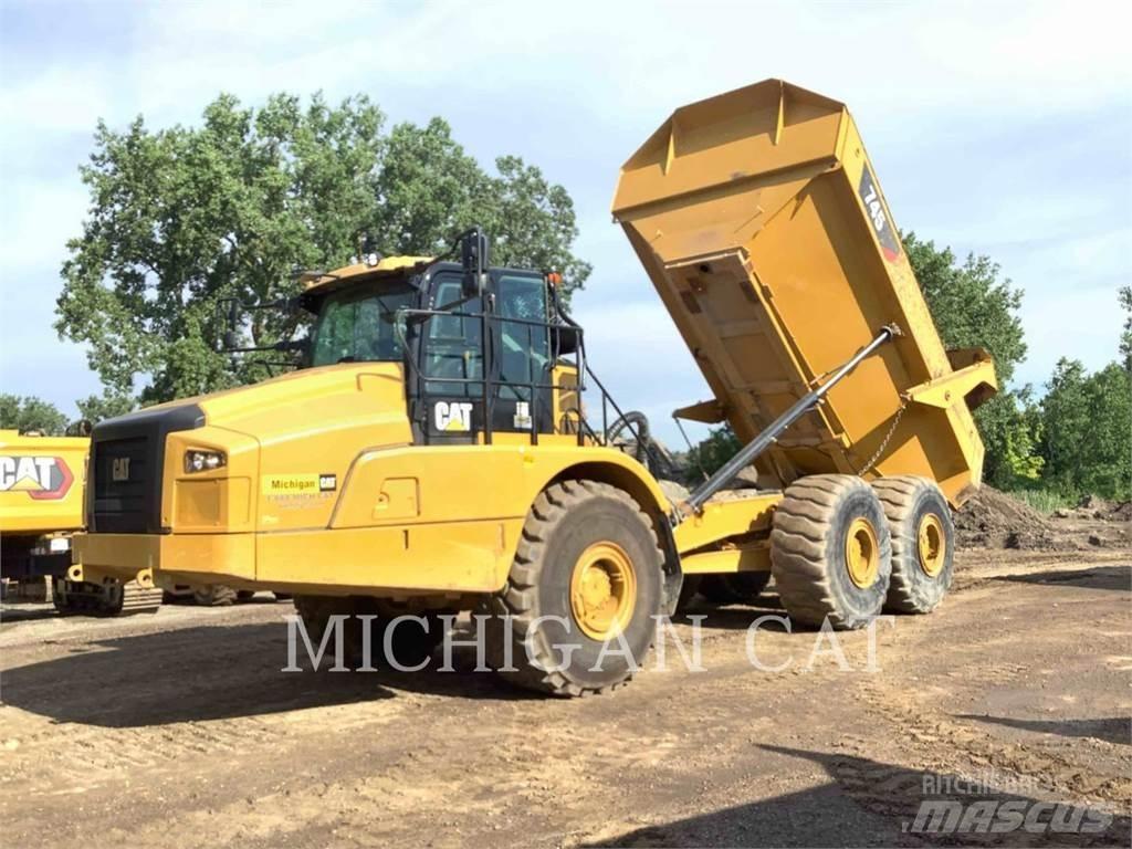 CAT 745 T Dumper - Knickgelenk