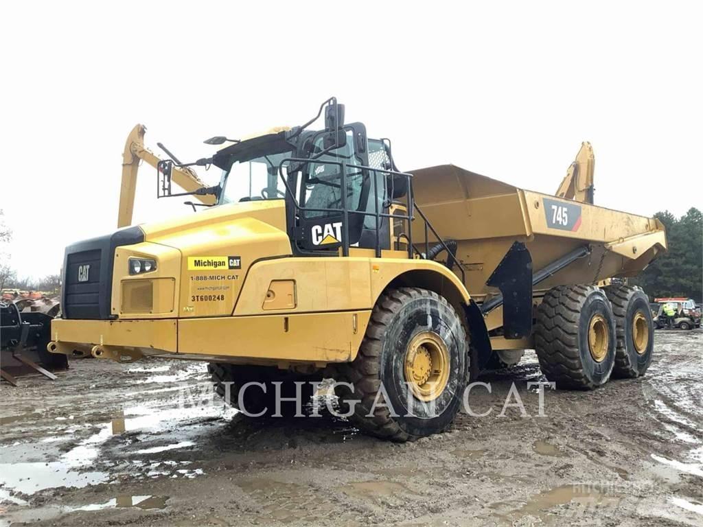 CAT 745 T Dumper - Knickgelenk