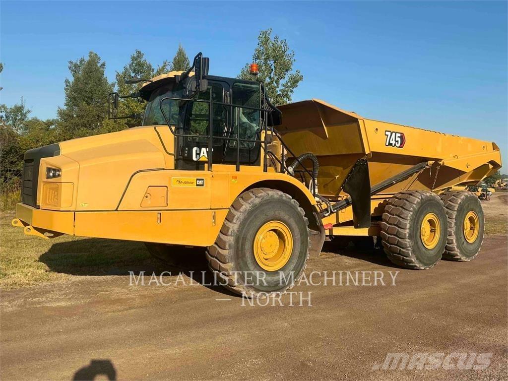 CAT 745 T Dumper - Knickgelenk