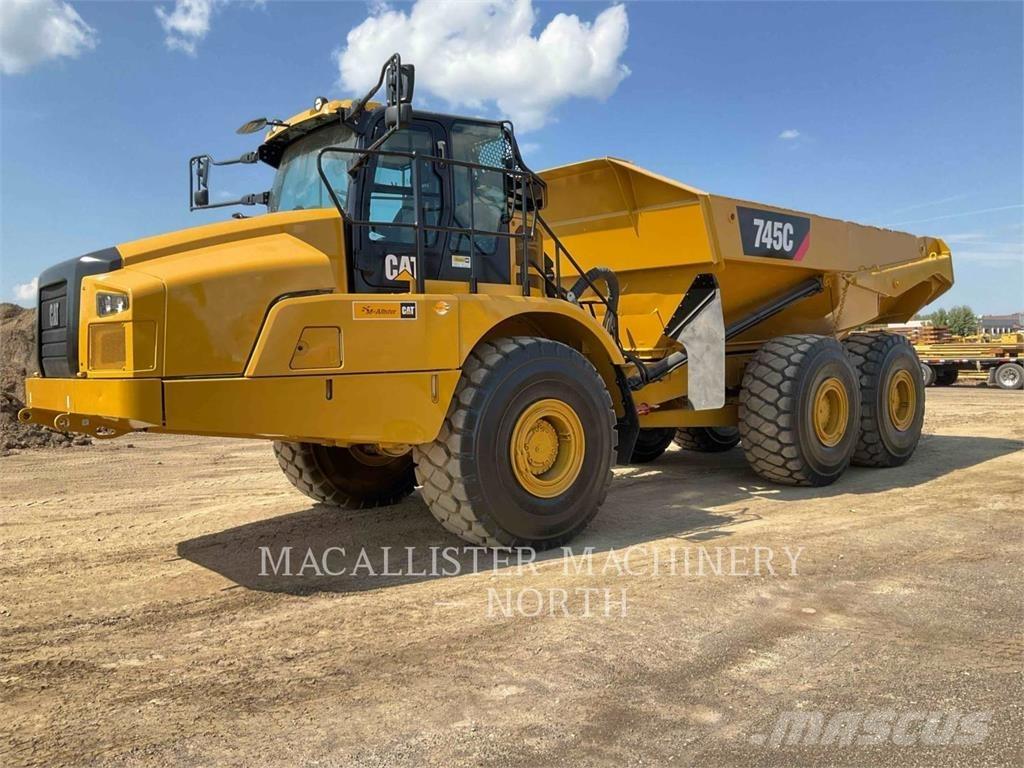 CAT 745 T Dumper - Knickgelenk