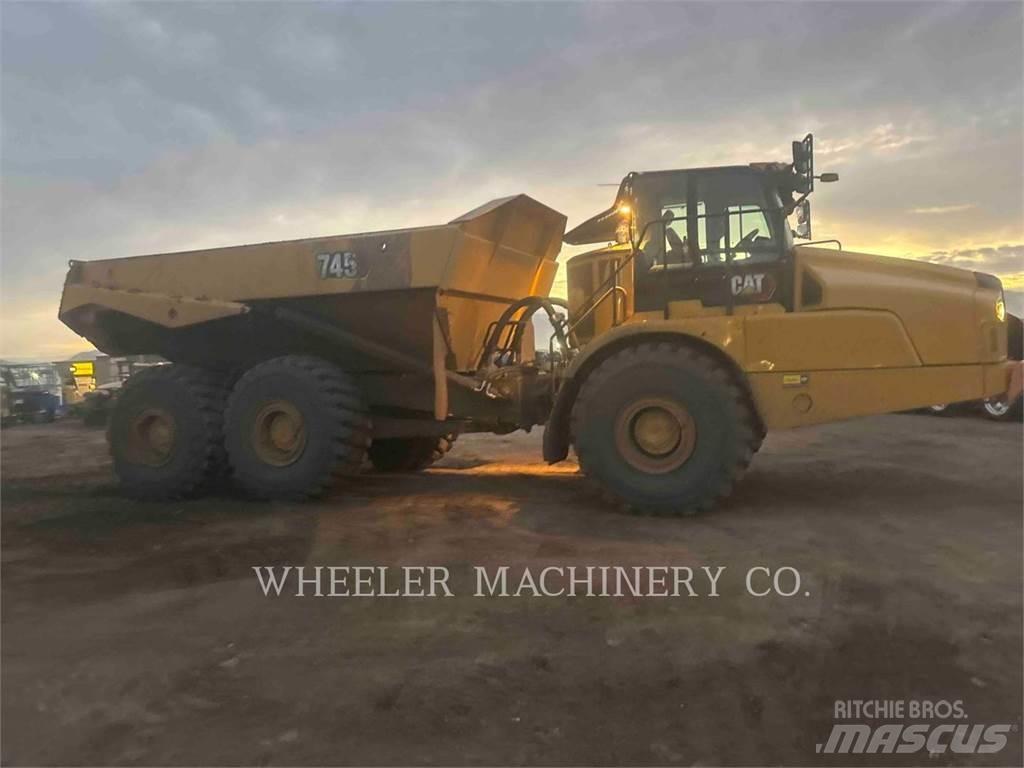 CAT 745 TG Dumper - Knickgelenk