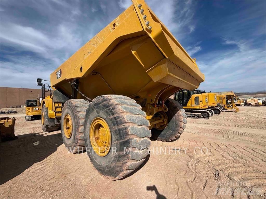 CAT 745 TG Dumper - Knickgelenk