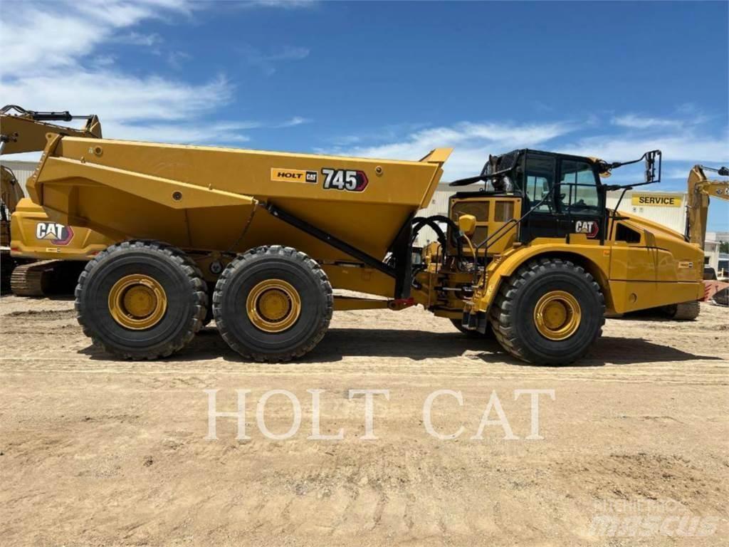 CAT 745 TG Dumper - Knickgelenk