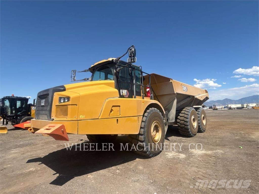 CAT 745 TG Dumper - Knickgelenk