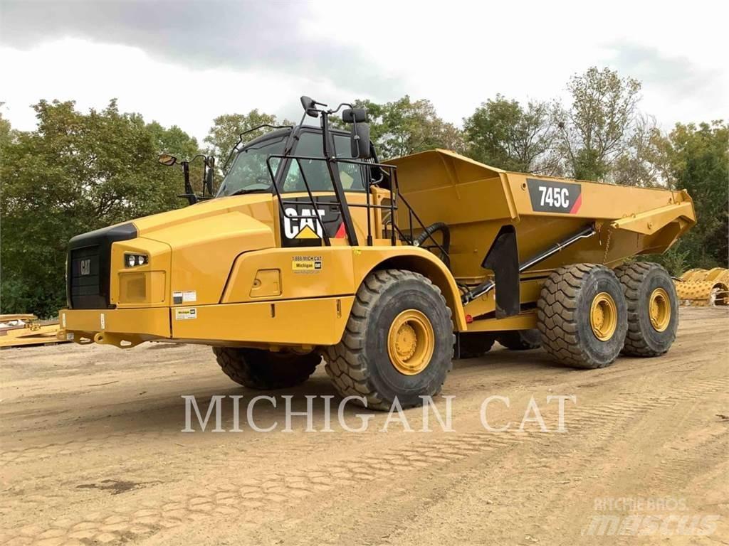CAT 745C T Dumper - Knickgelenk