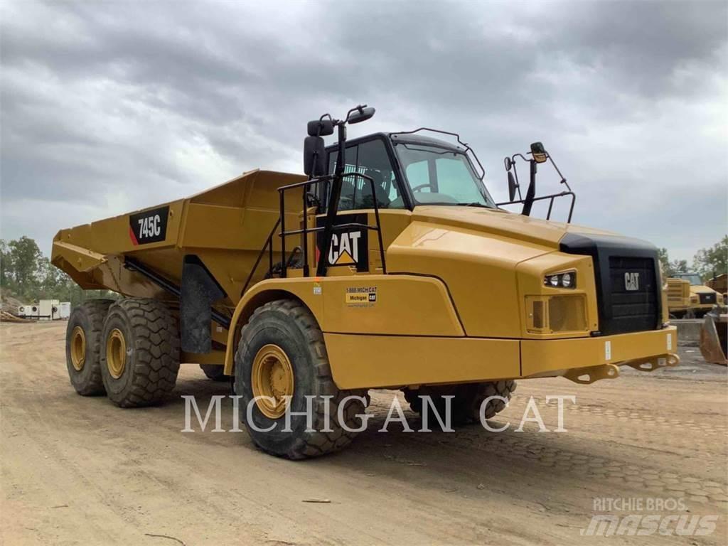 CAT 745C T Dumper - Knickgelenk