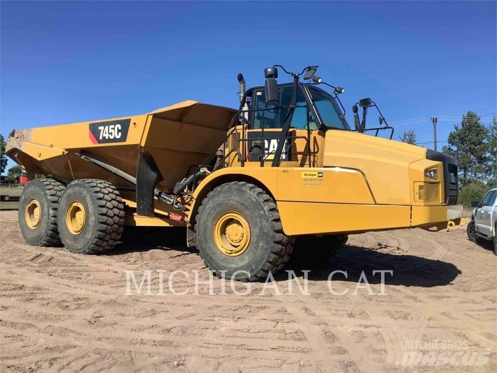 CAT 745C T Dumper - Knickgelenk
