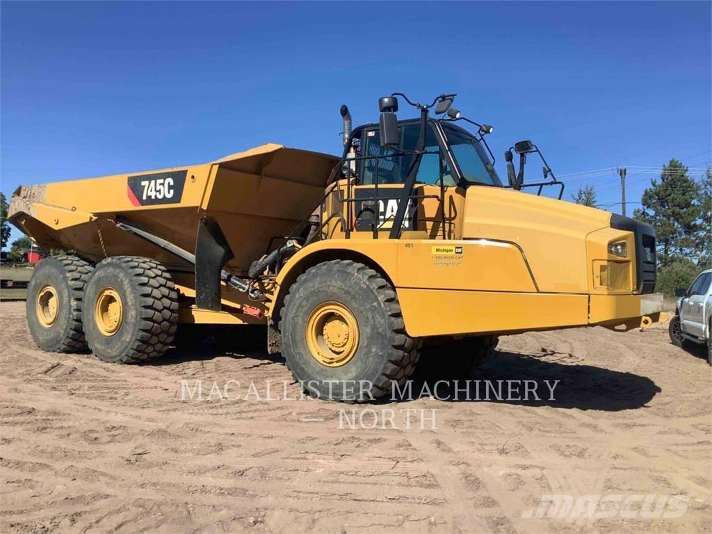 CAT 745C T Dumper - Knickgelenk