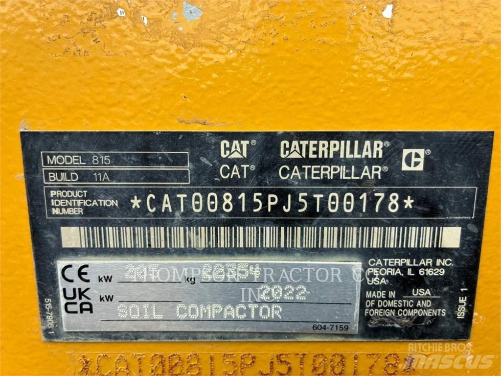 CAT 815 Erdbauwalzen