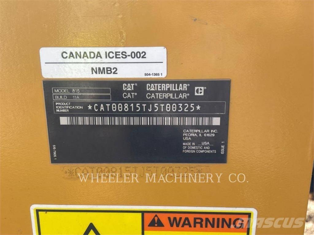 CAT 815 Kombiwalzen