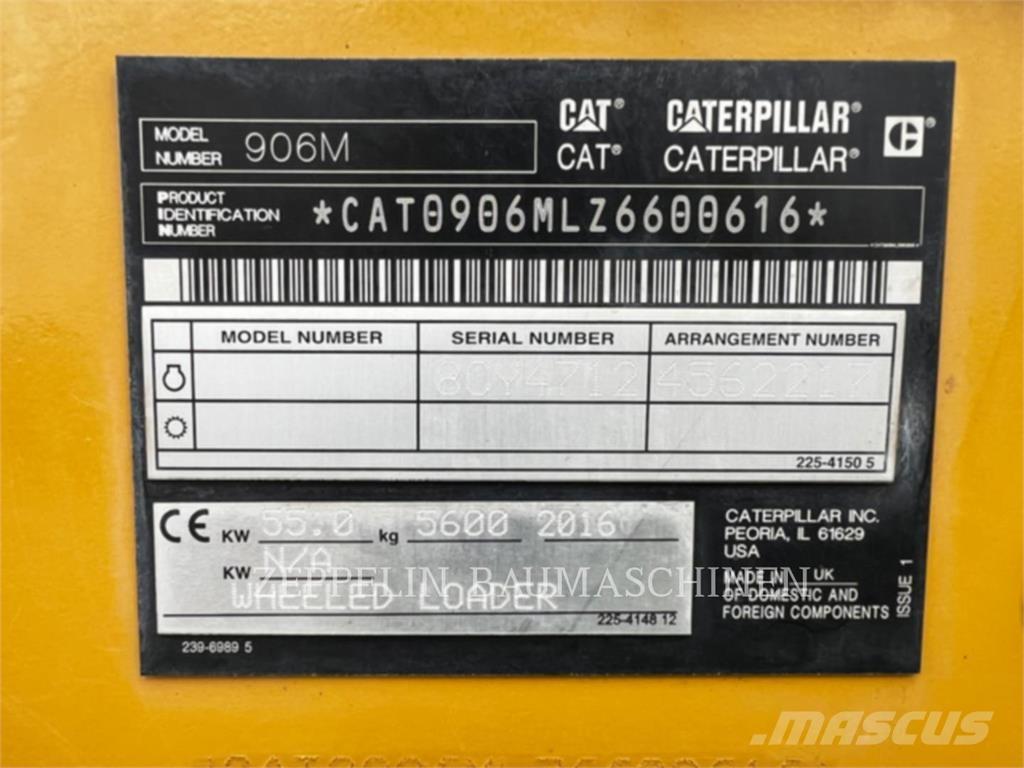 CAT 906M Radlader