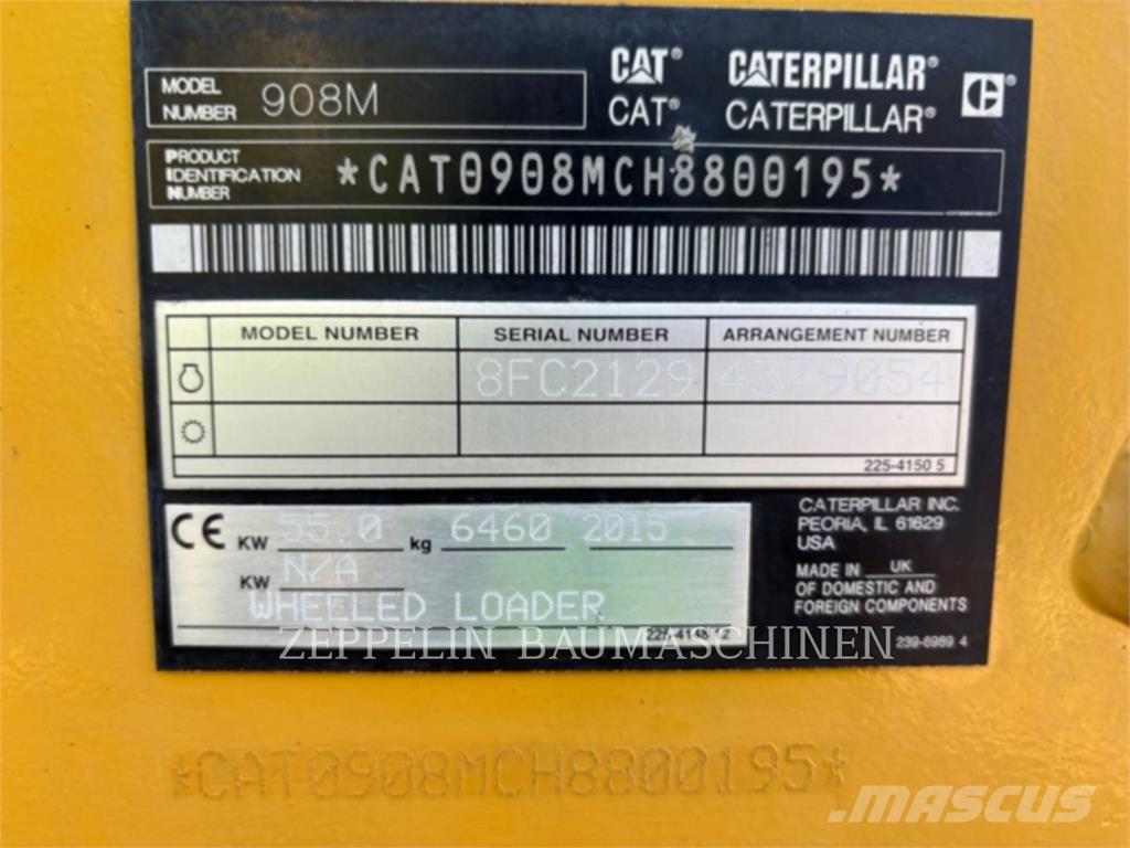 CAT 908M Radlader