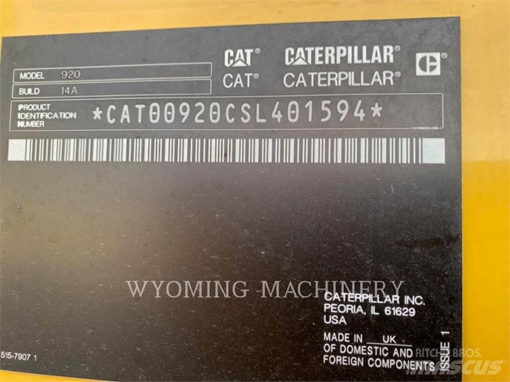 CAT 920 Radlader
