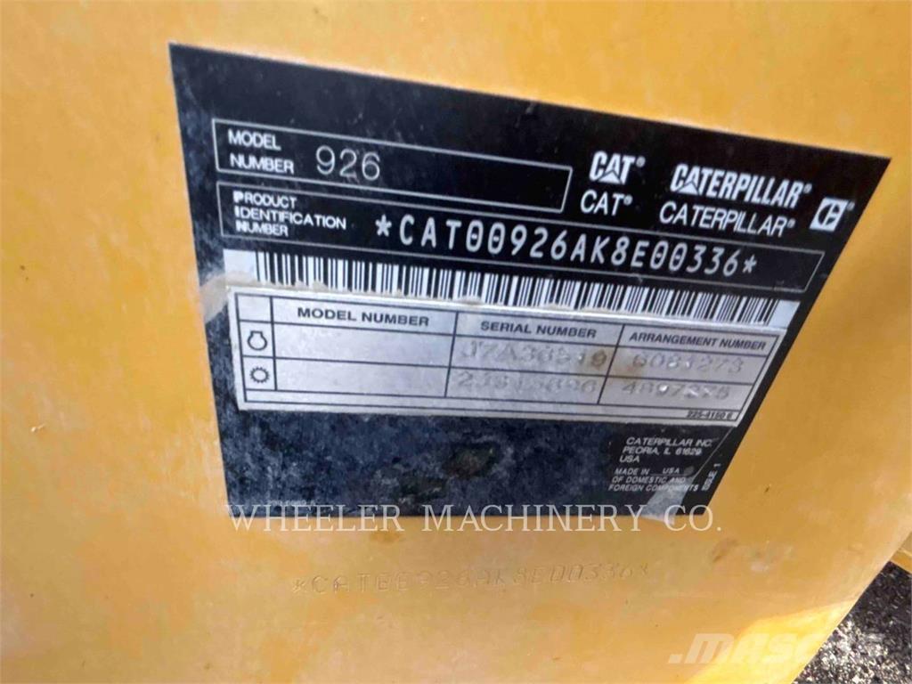 CAT 926 QC Radlader