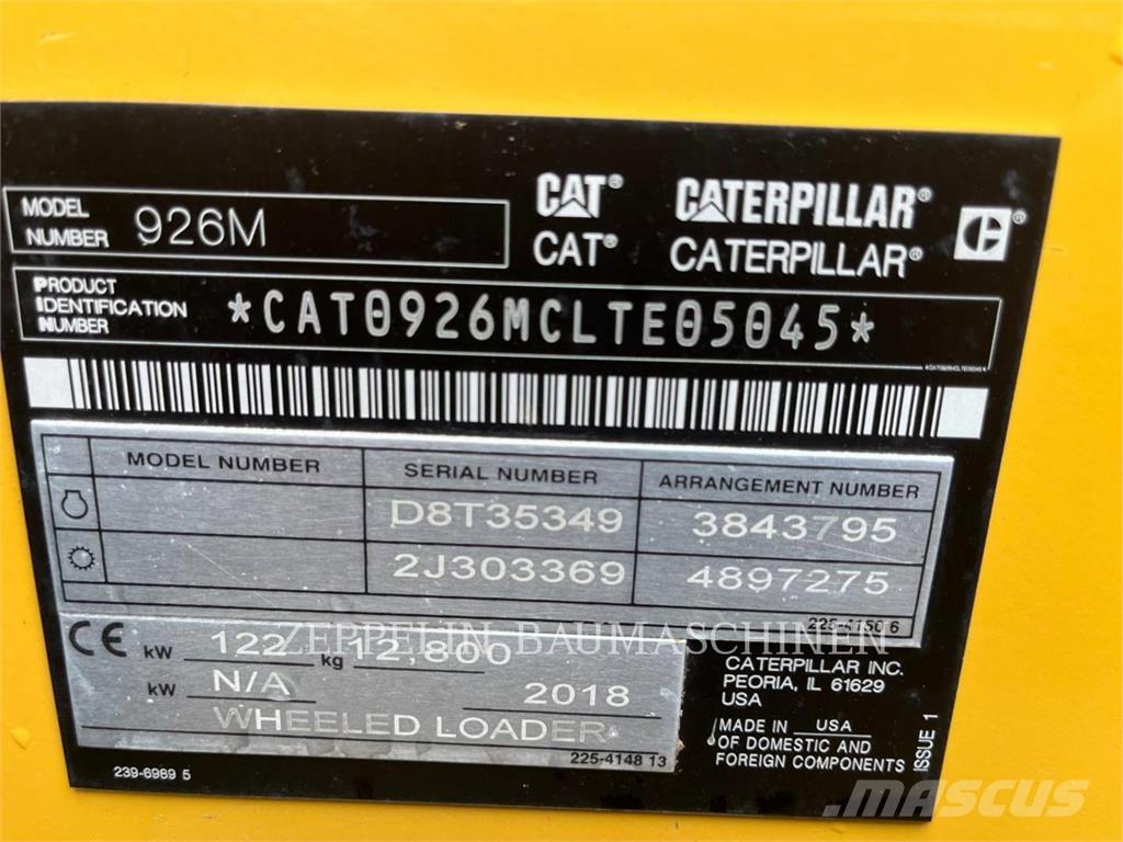 CAT 926M Radlader