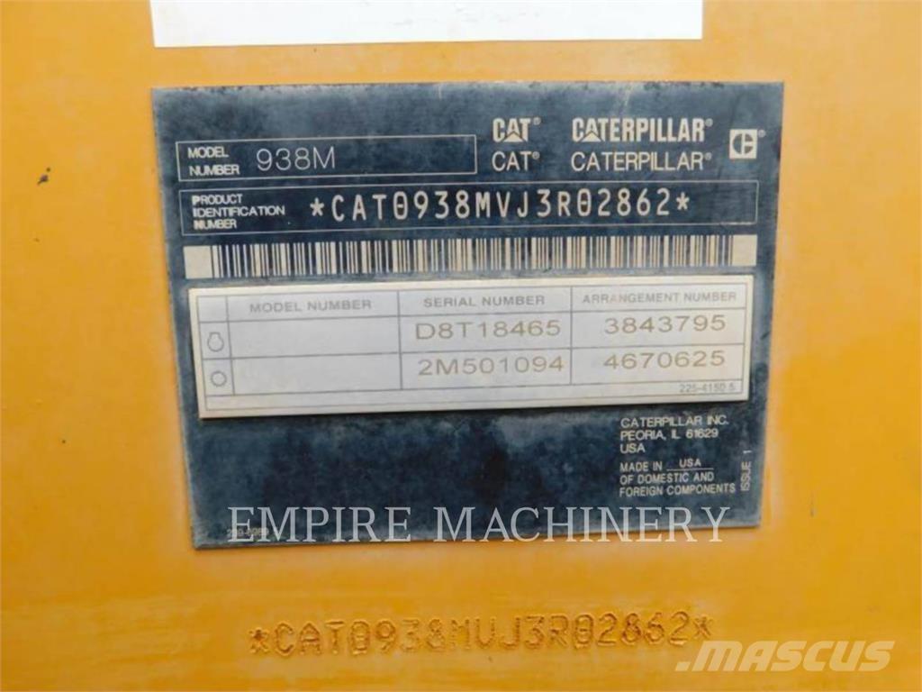 CAT 938M FC Radlader