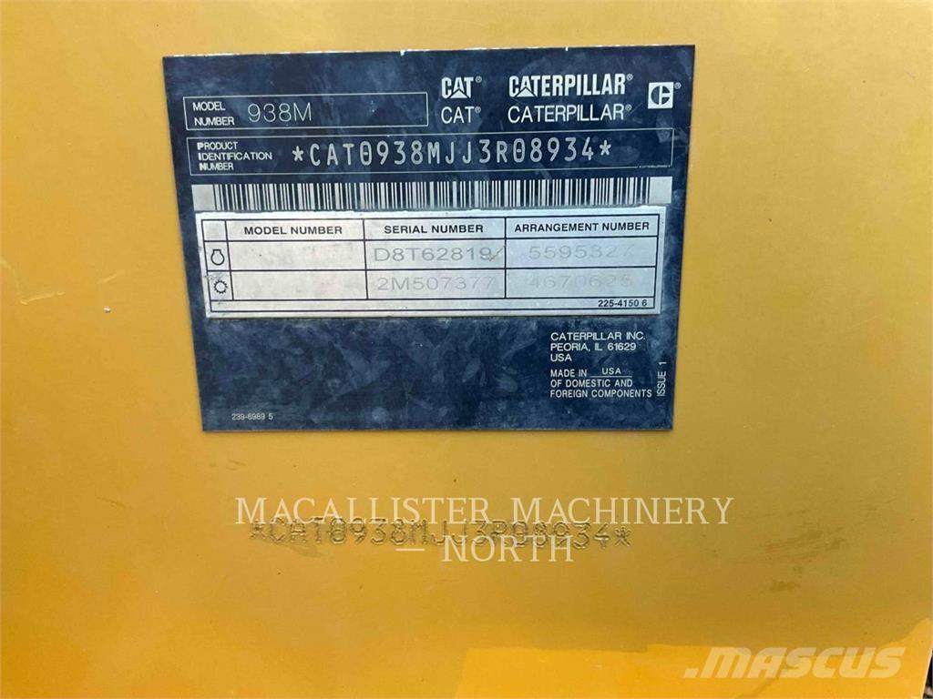 CAT 938M RQ Radlader