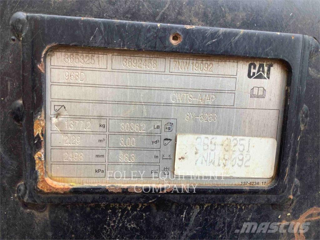 CAT 963K Laderaupen