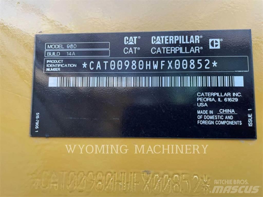 CAT 980 Radlader