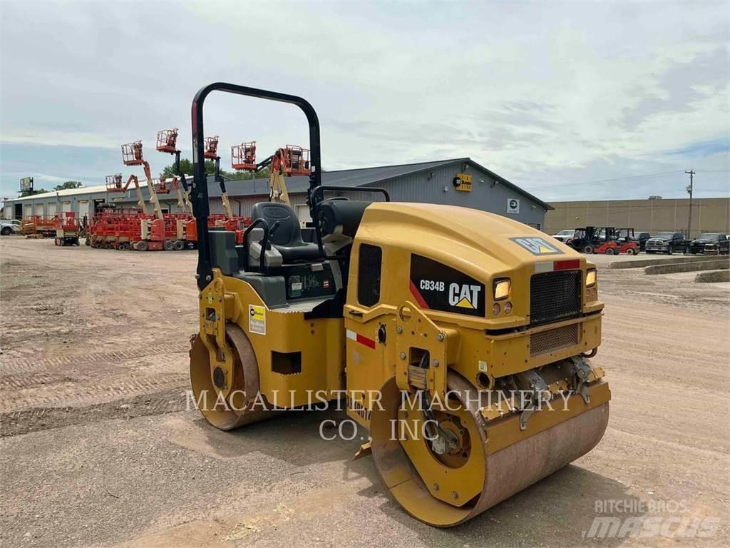CAT CB34B Tandemwalzen