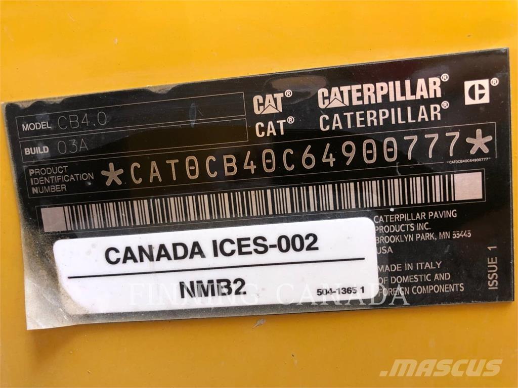 CAT CB4.0-03 Erdbauwalzen