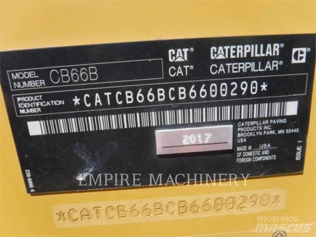 CAT CB66B Tandemwalzen