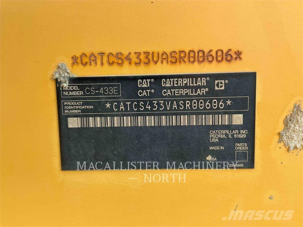 CAT CS433E Walzenzüge
