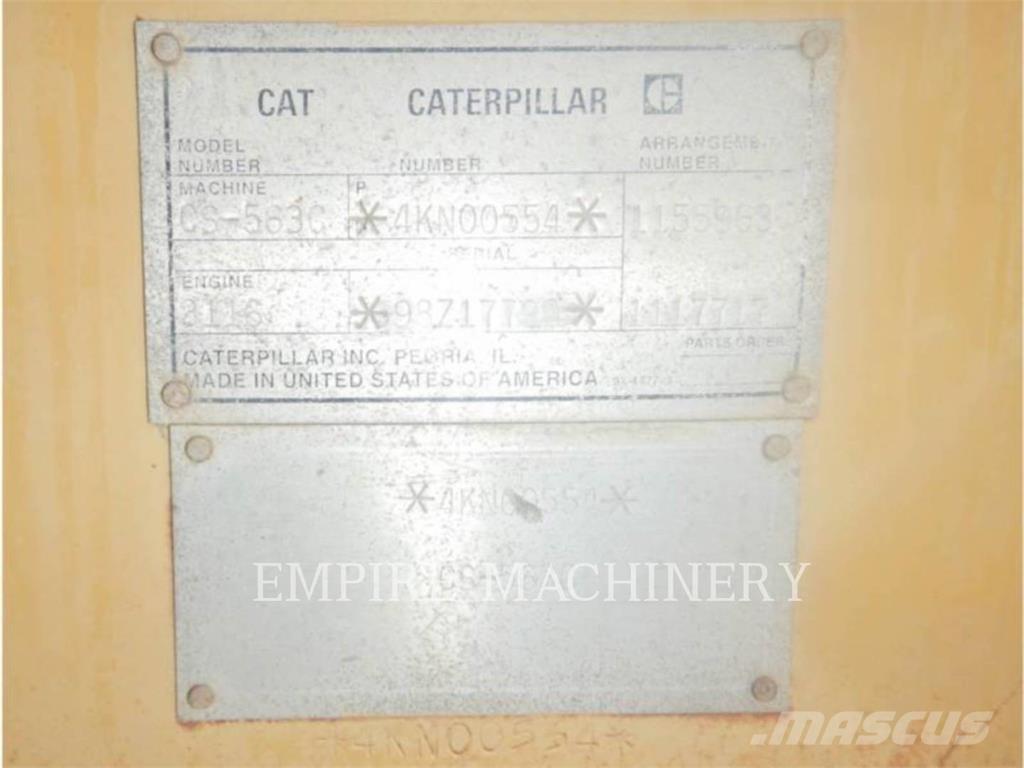CAT CS563C Walzenzüge