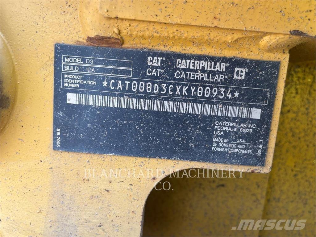CAT D3 LGP Bulldozer