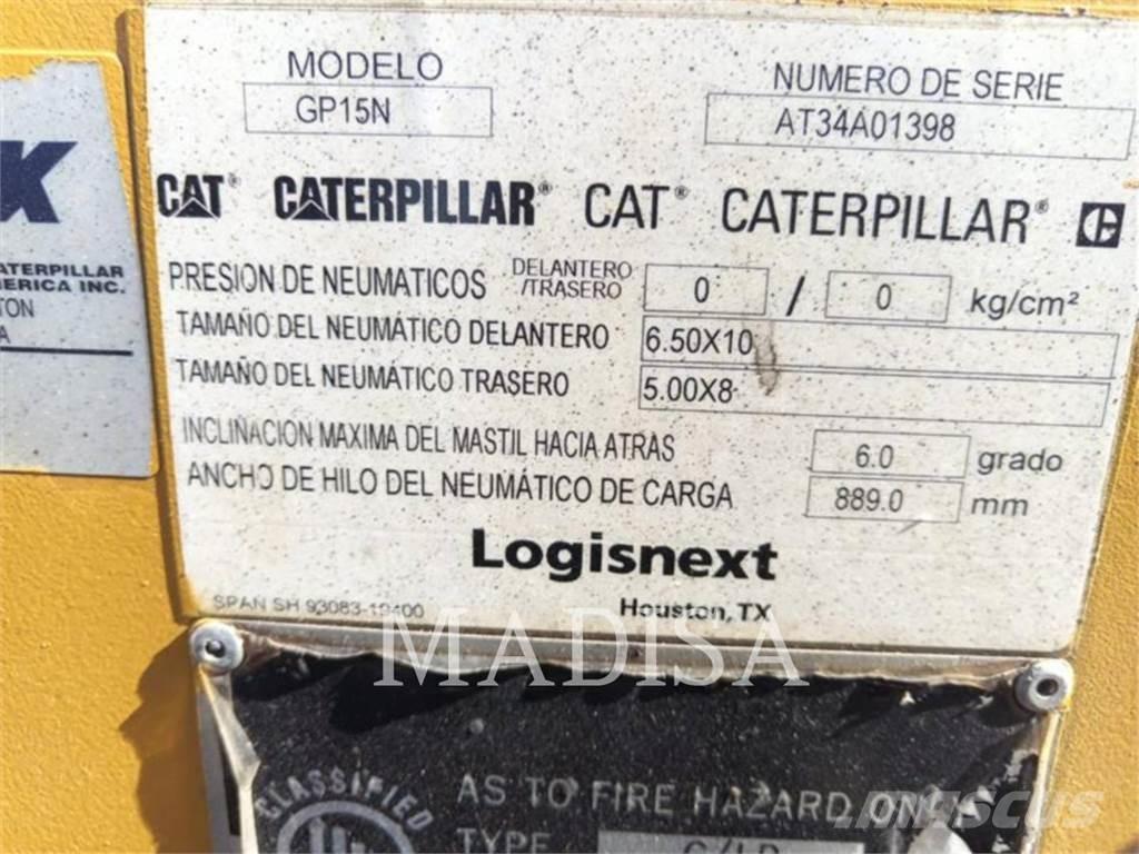 CAT GP15N5 Andere Gabelstapler