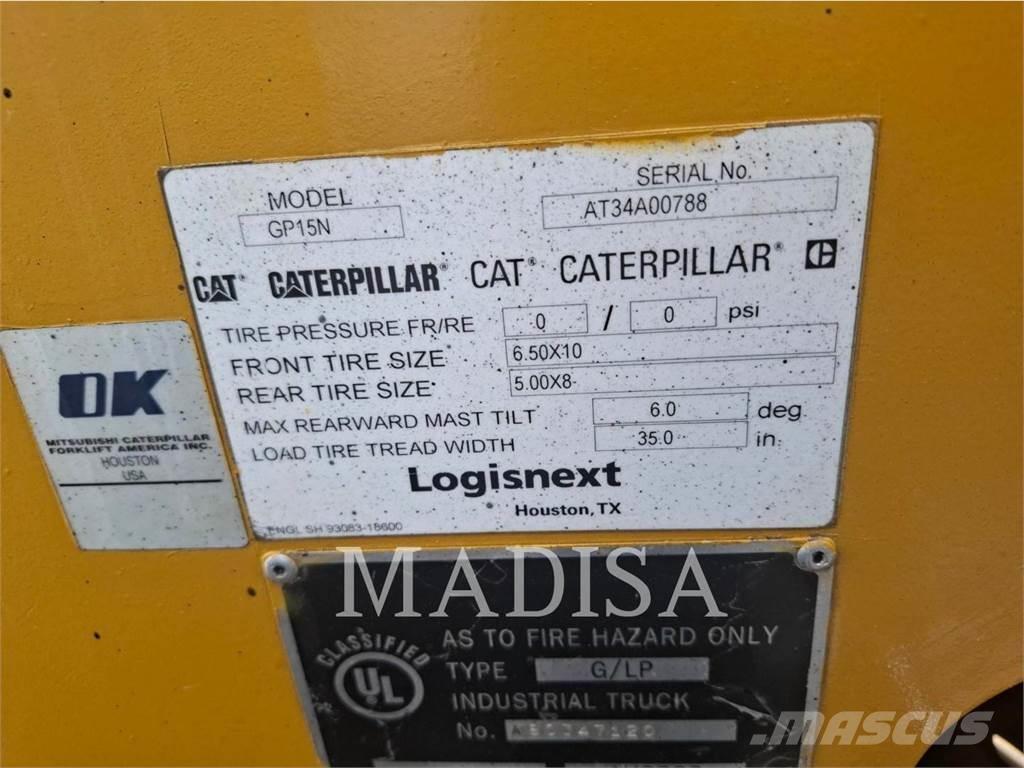CAT GP15N5 Andere Gabelstapler