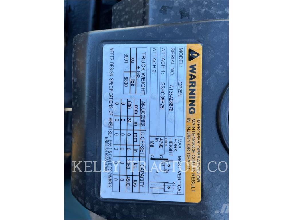 CAT GP25N Andere Gabelstapler