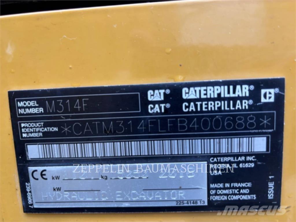 CAT M314F Mobilbagger
