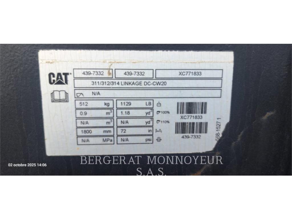 CAT M318-07 Mobilbagger