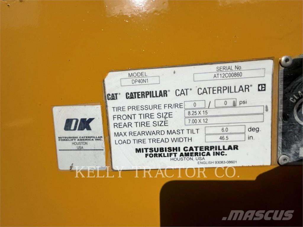 CAT MCFDP40N1-D Dieselstapler