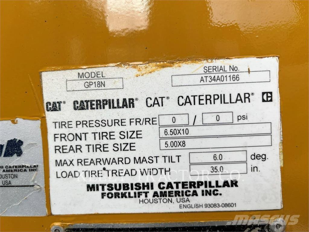 CAT MCFGP18N5 Gasstapler