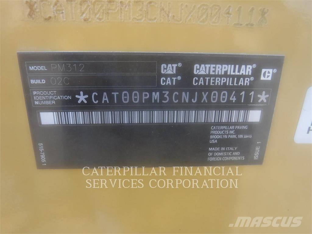 CAT PM312-02 Asphaltfräsen