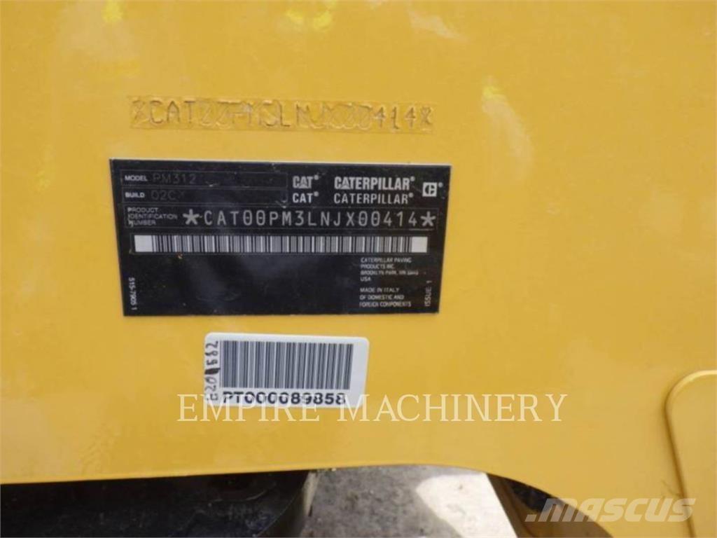 CAT PM312-02 Strassenfertiger