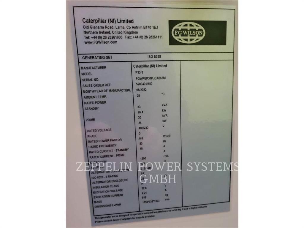 CAT PPO P33-3 Andere Generatoren