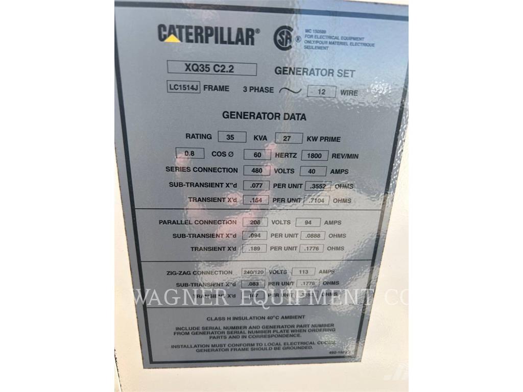 CAT XQ 35 Andere Generatoren