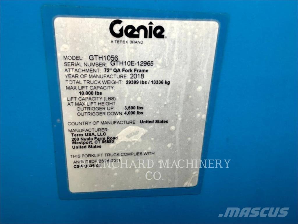 Genie GTH-1056 Teleskoplader