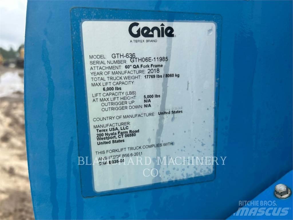 Genie GTH-636 Teleskoplader