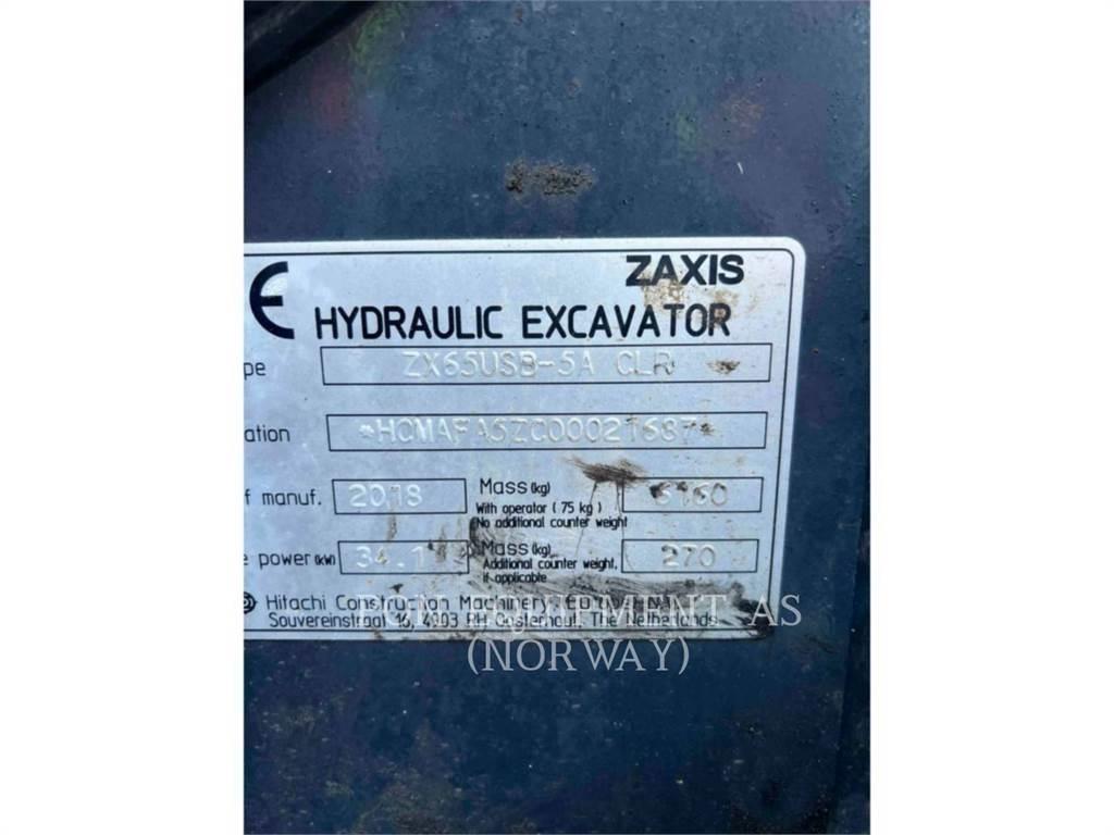 Hitachi ZX65 Raupenbagger