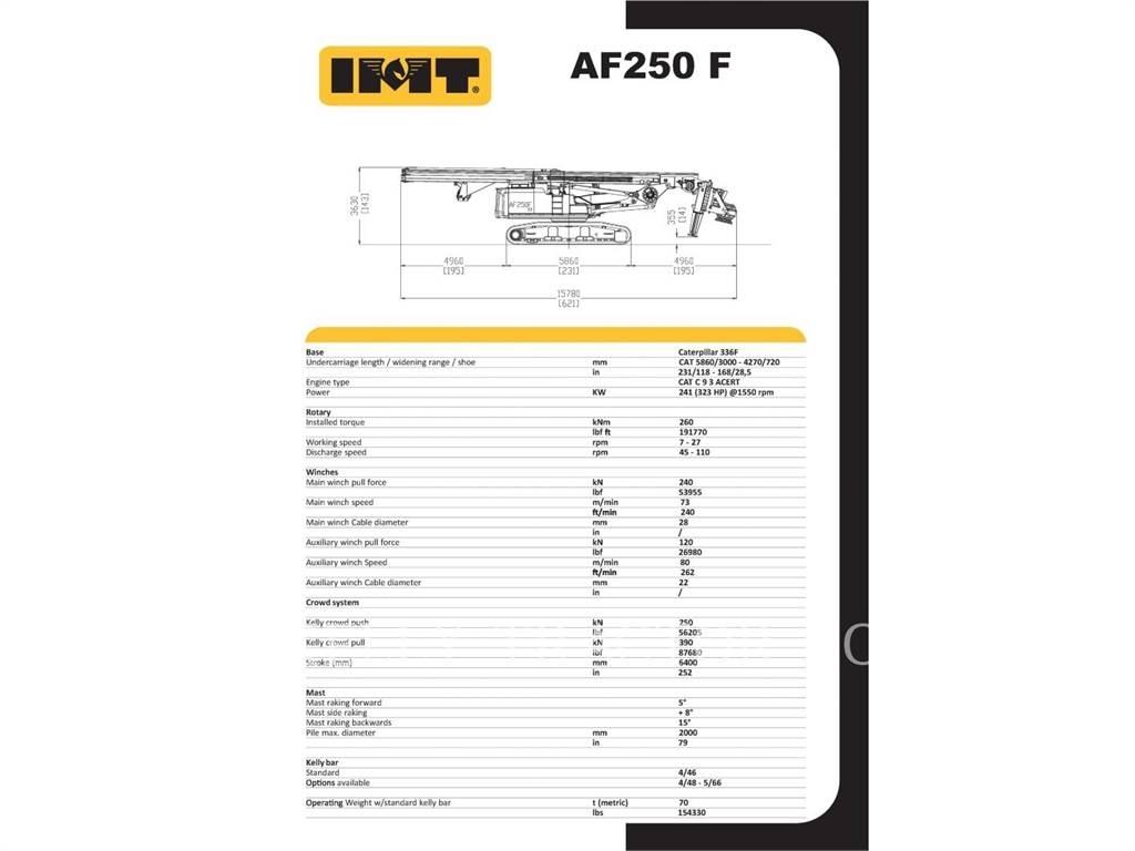 IMT AF250F Oberflächenbohrgeräte