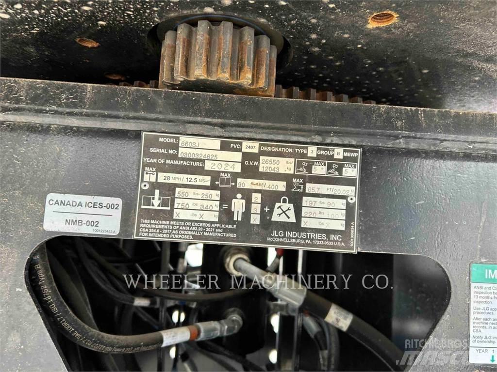 JLG 660SJ SP Gelenkteleskoparbeitsbühnen