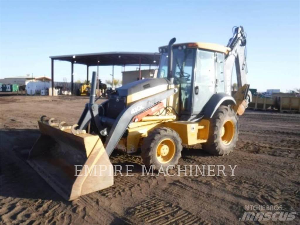 John Deere 410L Baggerlader
