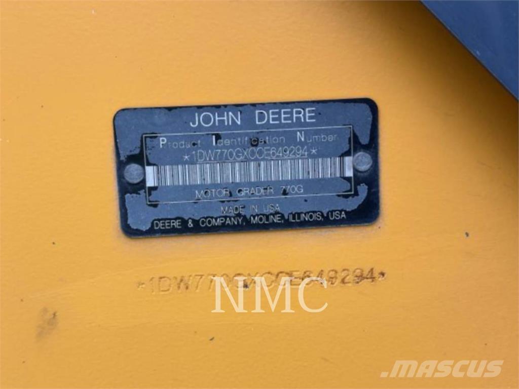 John Deere 770G_JD Grader