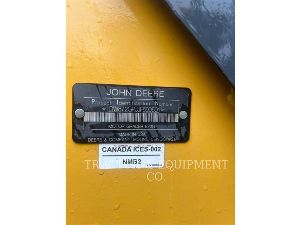 John Deere 872GP Grader